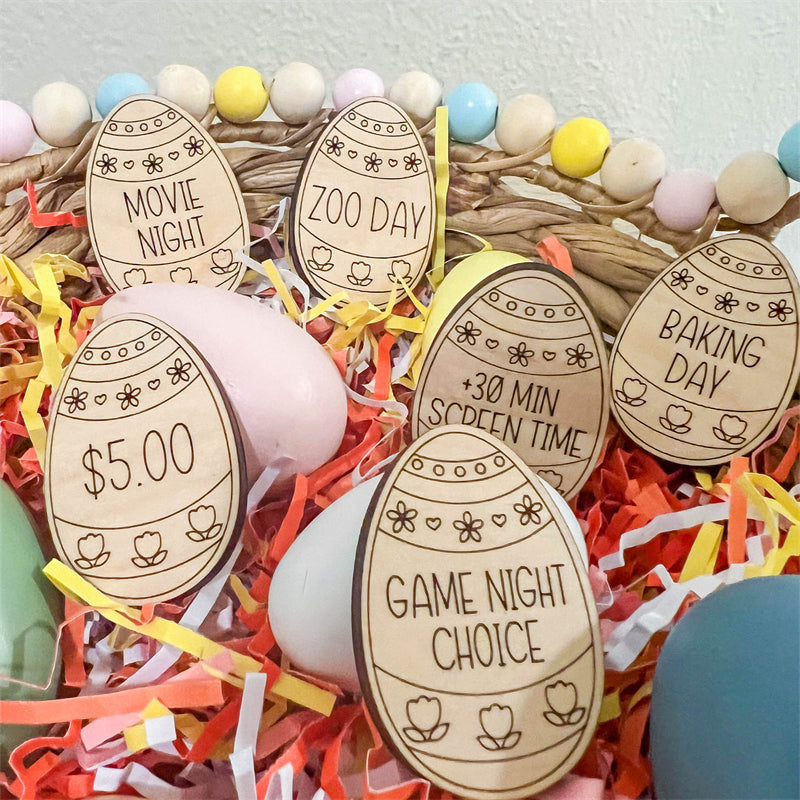 Easter Basket Tokens Set