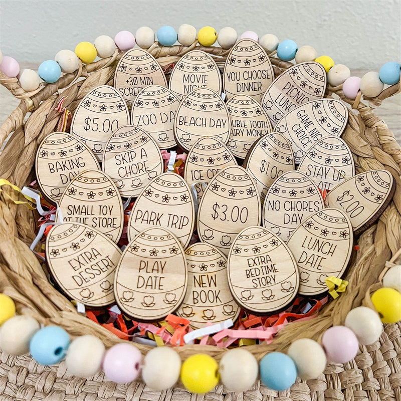 Easter Basket Tokens Set