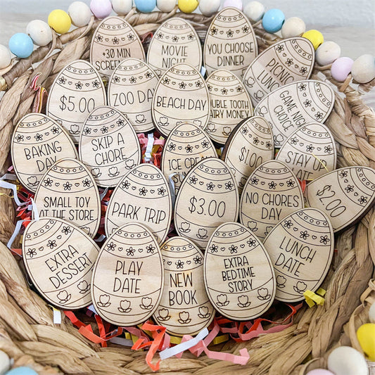 Easter Basket Tokens Set